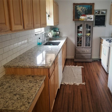 Galley Kitchen Freshened Up