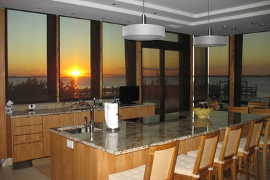 Inspiration for a contemporary kitchen remodel in Philadelphia