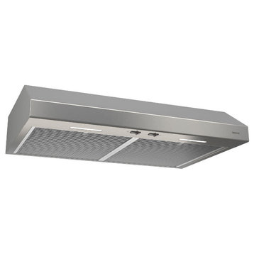 Broan BCSEK130 150 - 250 CFM 30"W Under Cabinet Range Hood - Stainless Steel