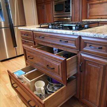 Beaverton Kitchen Remodel - plenty of custom storage