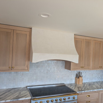 French Country Kitchen Hood - Lime Plaster · Lake Forest Park, WA