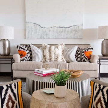 Transitional Living Room