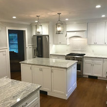 burgundy kitchen