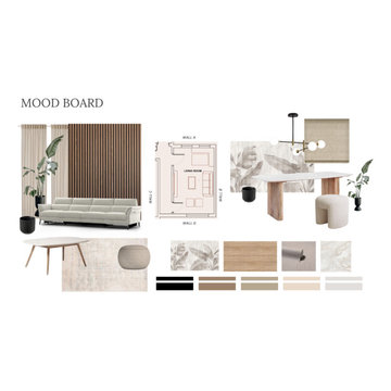 High-End Living room renovation in Harpenden