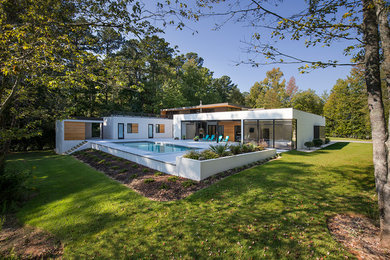 Modern exterior home idea in Other