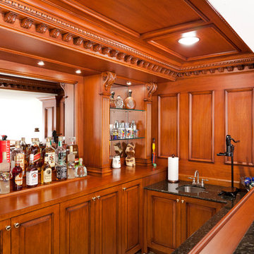 Custom Made Bar Cabinets