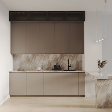 Modern Kitchen Interior Design For Small Apartment