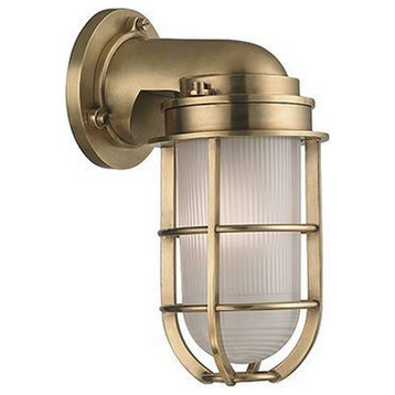 Hudson Valley Lighting 240-AGB Carson - One Light Wall Sconce