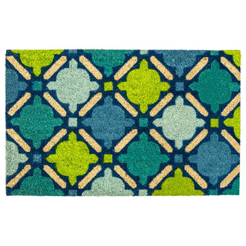 DII Blue Mosaic Doormat