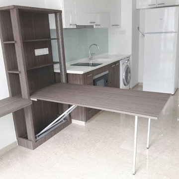 Designed and Installed WallBeds, Customised Furniture in Customers' Homes