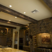 faux wood ceiling beams