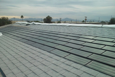 Solar Roof Shingle Factory Built Home