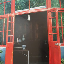 Room with windows in small house