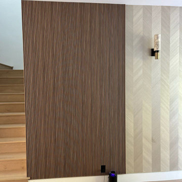 Wallpaper installation Dining Room in Kennesaw