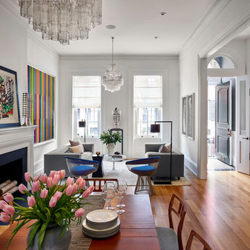 living and dining room