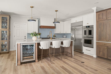 Minimalist kitchen photo in Tampa