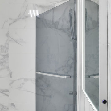 Salle de bain Marbre Blanc