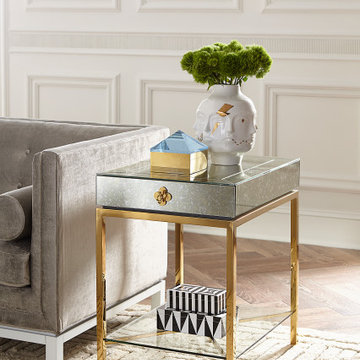 Delphine Tall Side Table