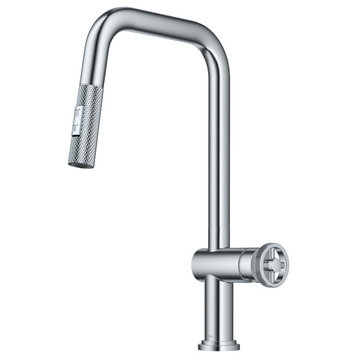 Kraus KPF-3126 Urbix 1.8 GPM 1 Hole Pull Down Kitchen Faucet - Chrome