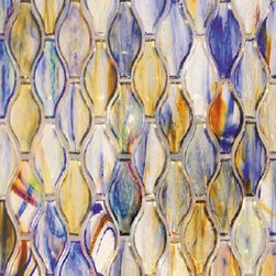 Silhouette glass tile mosaic by Hirsch - Mosaic Tile