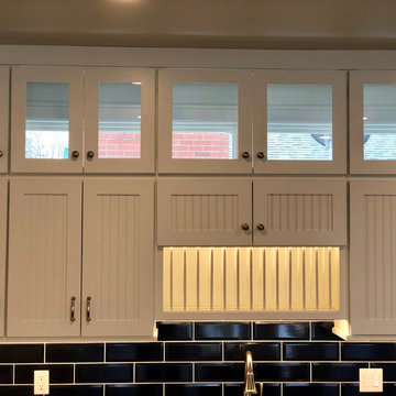 Dura Supreme Craftsman Beaded Cambria Summerhill Painted Cabinets