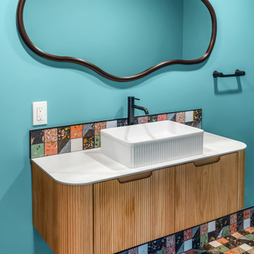 West 8th Avenue Powder Room Remodel, Lakewood