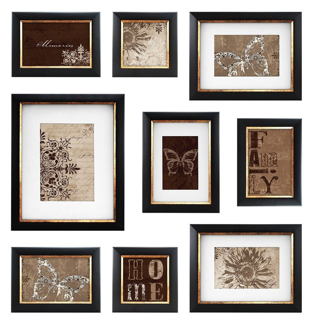 Mcs 49983 9 Piece Frame Set With Usable Artwork Modern Wall Mcs 49983 9 Piece Frame Set With Usable Artwork