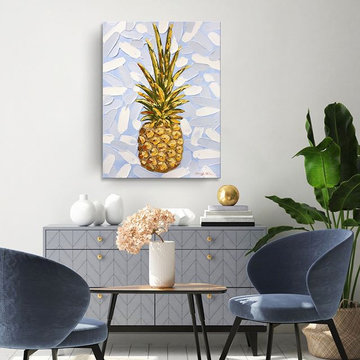 'Warm Welcome' Wrapped Canvas Coastal Wall Art