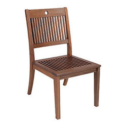 Jensen Leisure Opal Side Chair - Outdoor Dining Chairs