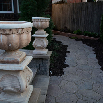 Natural Stone and Statue Garden