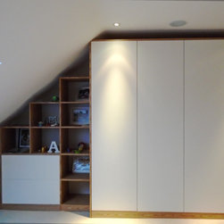 Kid's bedrooms, Spray Painted + Walnut Wardrobe - Products