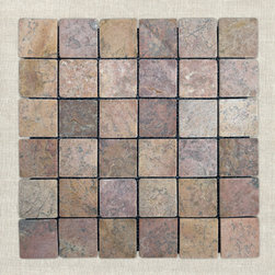 KAWI - Canyon | 12" x 12" | Marble Mosaic - Mosaic Tile