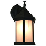 Z-Lite - Waterdown 1 Light Outdoor Wall Light, Black - This outdoor wall mount fixture is a beautiful addition to your home?s exterior. Available in black, black gold, black silver and white finishes.