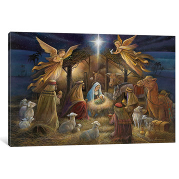 "Nativity" by Ruane Manning, Canvas Print, 18x12"