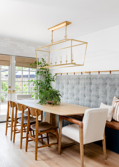 Beach Style Dining Room by Madison Nicole Design