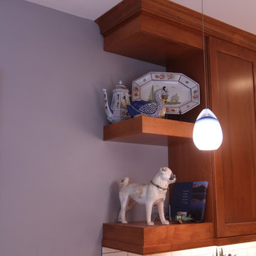 Floating Shelves for Kitchen Display
