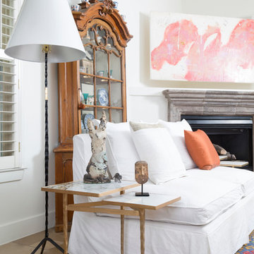 Ti-Leg Floor Lamp and Tri-Leg Table