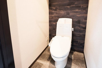 名古屋にあるおしゃれなトイレ・洗面所の写真