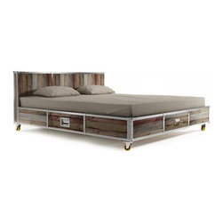 Industrial Loft - Platform Beds