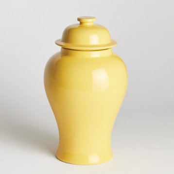 Yellow Koa Jar, Small