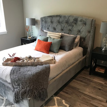 custom Karastan rug, engineered flooring