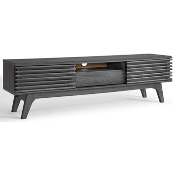 Render 59" TV Stand, Charcoal