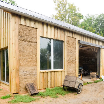 Bellastock_Participatif_Construction d'une grange en terre crue