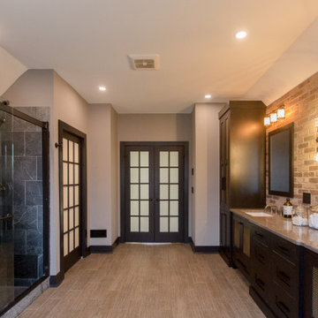 Industrial Master Bath in Blue Bell, PA