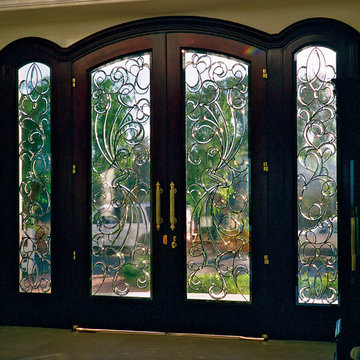 Craftsman & Traditional entry doors & sidelites