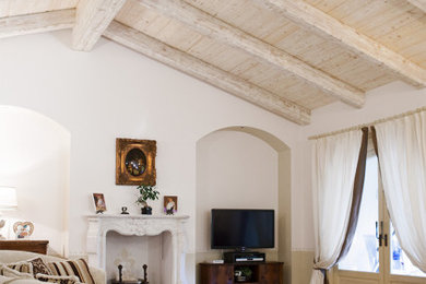 Realizzazione copertura in legno decapato - Castelfidardo