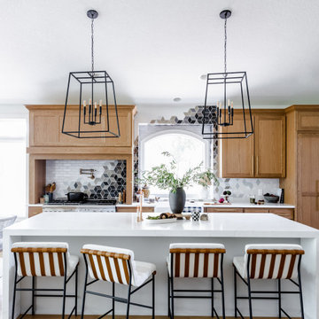 Stunning Ombre River Backsplash