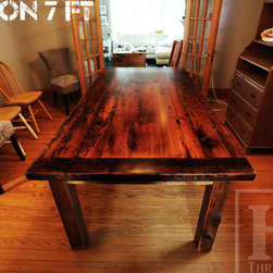 Reclaimed Wood Harvest Tables - Products