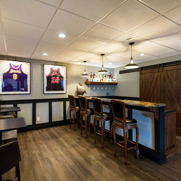 Bucks County Style Basement in Perkasie, PA