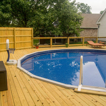 Suburban Pool Deck